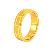22k Yellow Gold Glamorous Exquisite Wedding Band Ring measuring 8.5 x 6mm  thickness